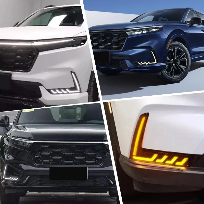 Luz antiniebla luz de giro diurna LED DRL para Honda CR~V CRV 2023~2025 Foto 3 de 4