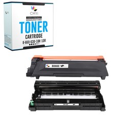 Compatible Black Color Toner Lot fits Brother TN660 Cartridges and Brother DR630