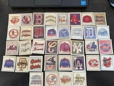 1987 Sportflic Team Logo Trivia MLB Baseball Lot