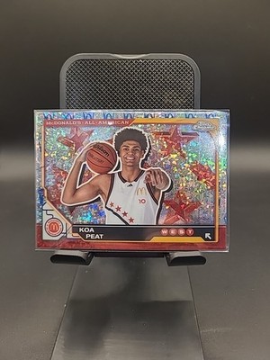 2025 Topps Chrome McDonalds #51 Koa Peat McFlurry Refractor SP