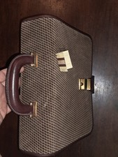 Borsa Cartella Medico Pelle Vintage ESCADRE