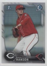 2016 Bowman Draft Chrome Draft Picks Refractor Nick Hanson #BDC-54 8dd