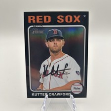 2024 Topps Heritage High Number - Kutter Crawford #631 Chrome Black Border /75