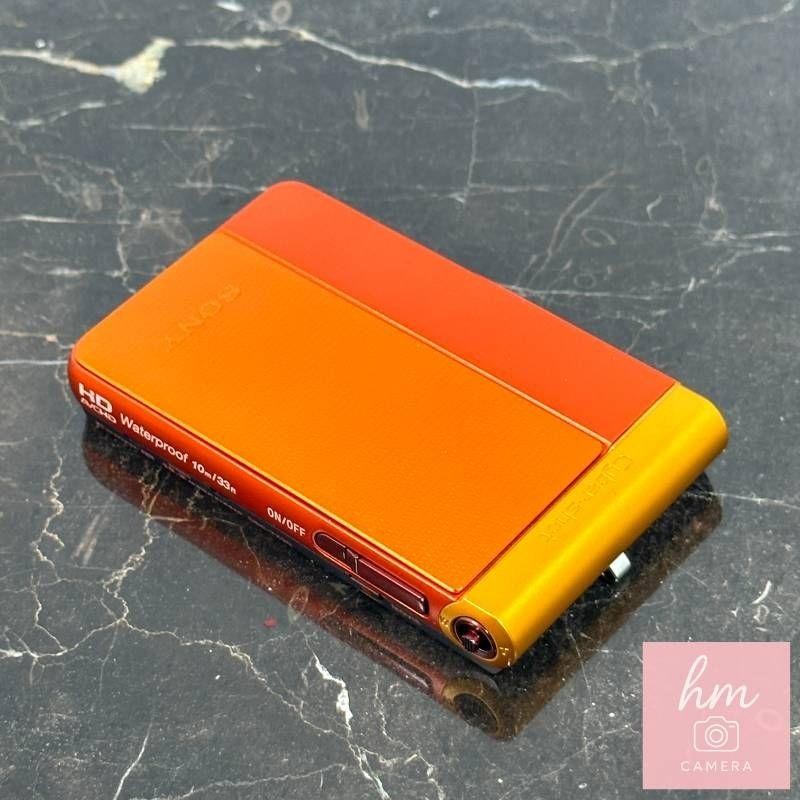 Sony Cyber Shot DSC-TX30 Orange Digital Camera 18.2MP 5x Zoom Full