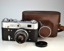 FULLY SERVICED! LAST EDITION! SOVIET USSR "FED 2" RF camera + INDUSTAR-61 LENS