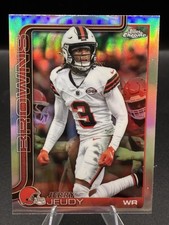 2025 NFL Topps Chrome Jerry Jeudy Refractor #68 Browns C6