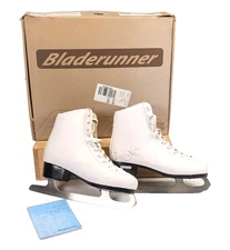 Bladerunner Solstice Women’s Figure Ice Skates Size 6 White w/ Box