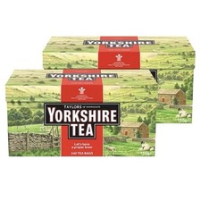 Image of 2-Pack x Taylor’s of Harrogate Yorkshire Tea 240 Tea Bags Each Pack of 2 New