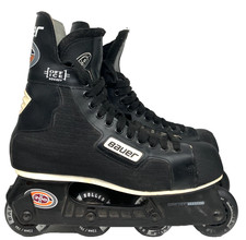 Bauer Mens Inline Blade DD A 10 Off Ice Hockey Skates size 10 Vintage 90s NHL