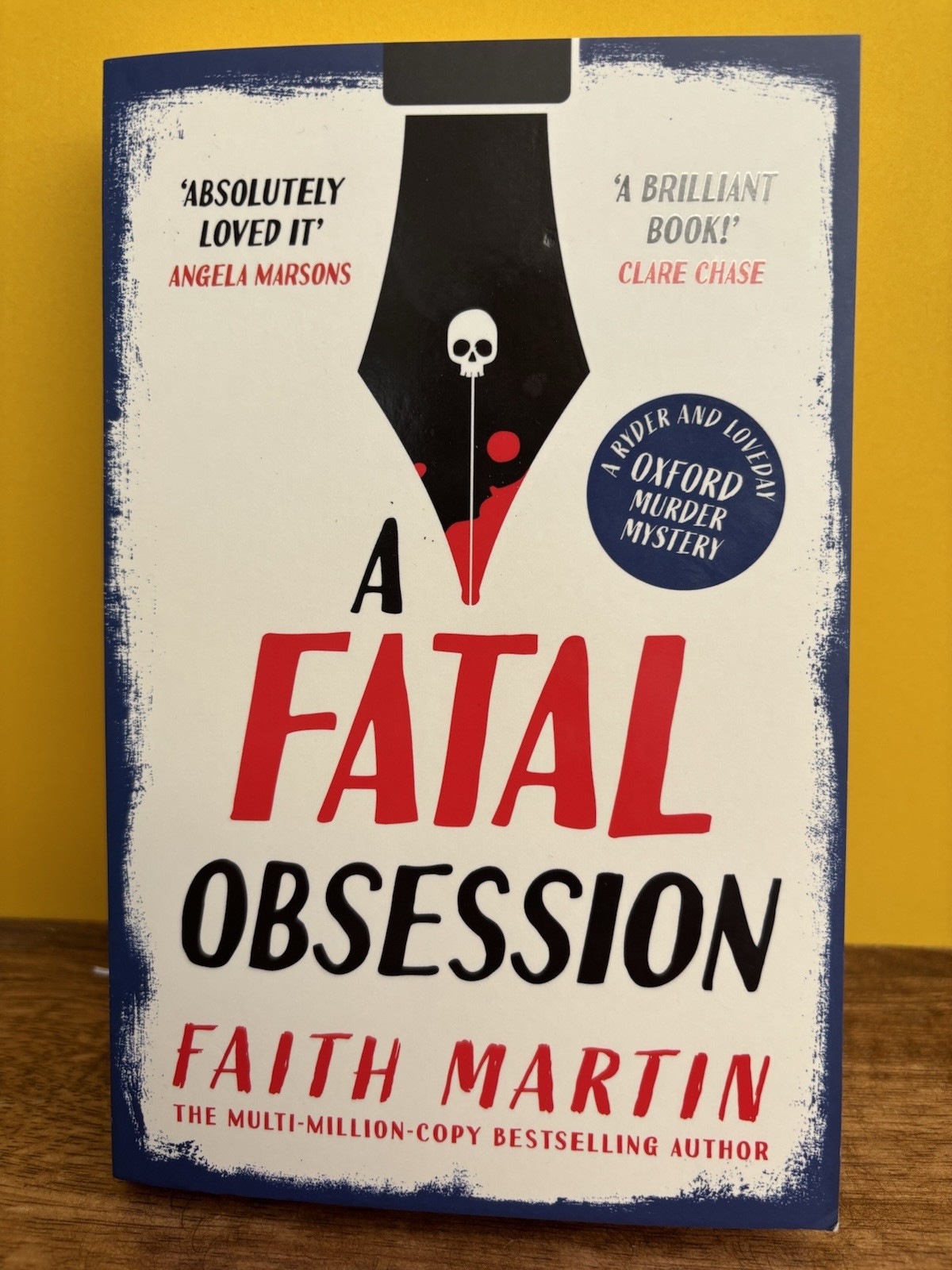 A Fatal Obsession: 1 (Ryder and Loveday) by Faith Martin. Paperback, 2020.