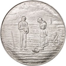 [#407241] Francja, Medal, Galeries Rémoises, L'Angélus, Biznes i przemysł, 1923
