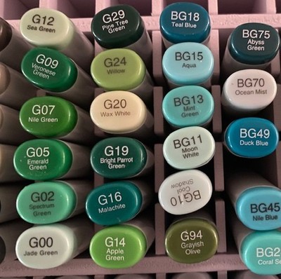 NEW ~Sketch Markers Copic various Blue ~''B'' ~ ''BG'' ~ Tested before Shipping