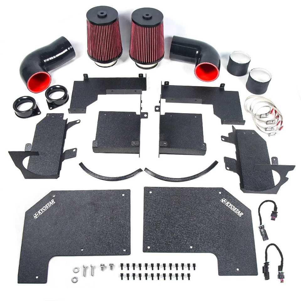 Cold Air Intake System For Mercedes C400 C450 C43AMG GLC43 2012-2020 M276 V6 - Image 2 of 4