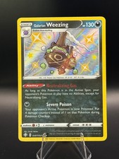 galarian weezing pokemon card value 042/072 - Galarian Weezing Pokemon Card
