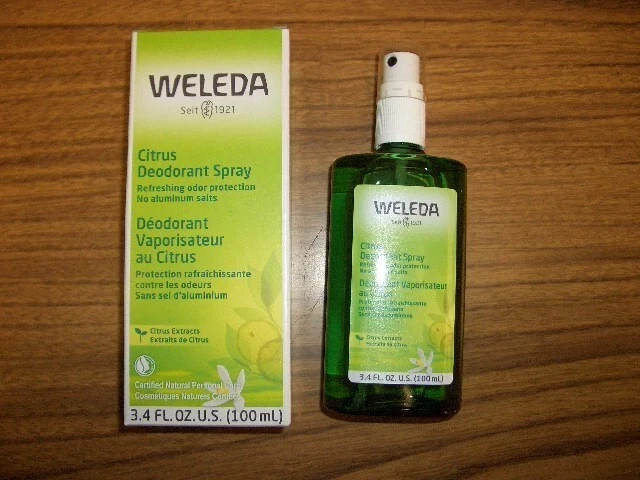 Weleda Citrus Deodorant Spray 3.4 FL Oz ...