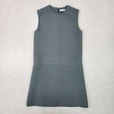 Christian Dior Dress, Current Model, Wool Silk Blend, Moss Green W5192