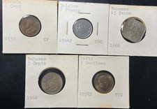 OLD WORLD COINS LOT - 1930-1966 - EXCELLENT COINS - Lot #J4
