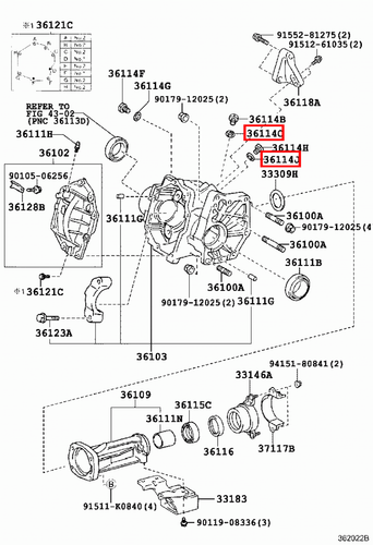Genuine Ractis NCP125 NCP105 Raum NCZ25 Runx ZZE124 NZE124 Transfer Plug Gasket - Picture 16 of 20