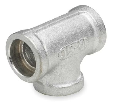 Zoro Select 4307005124 2'' Socket Weld Ss Tee