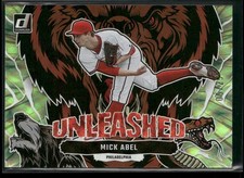 2023 Donruss #U8 Mick Abel Unleashed Green #/25