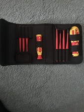 1000V VDE Interchangeable Slim Bladed Screwdriver Set - CK TOOLS