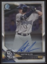 2018 Austin Allen Bowman Chrome   Auto  RC     #BCPA-AAL (B1558) $6 MAX SHIP