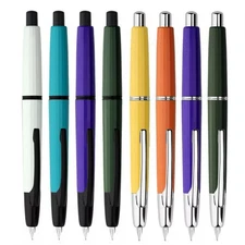 1pc MAJOHN A2 Press EF Fountain Pen Retractable Office Fluid Writing Teachers#JP