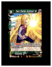 Twin Sister Android 18 BT2-091 Common Union Force Dragon Ball Super Near Mint