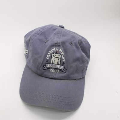 Olympia Fields 2003 US open golf blue cotton baseball cap ahead