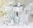 Multi-Color Cut Glass Mirror Disco Ball Christmas Ornaments — photo 6