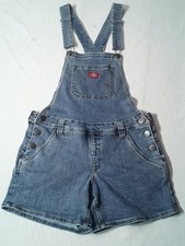 Dickies Short Pouch Carpenter Overalls Girls Medium