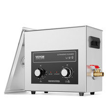 6L Sonic Cleaner with Heater Timer  Basket, Professional Digital Sonic Cavitati