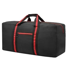 100L Large Duffle Bag for Travel 31.1” Diffle Bag - 100L- 31.1 inches Red
