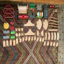 Lot Brio Wooden Piece Used