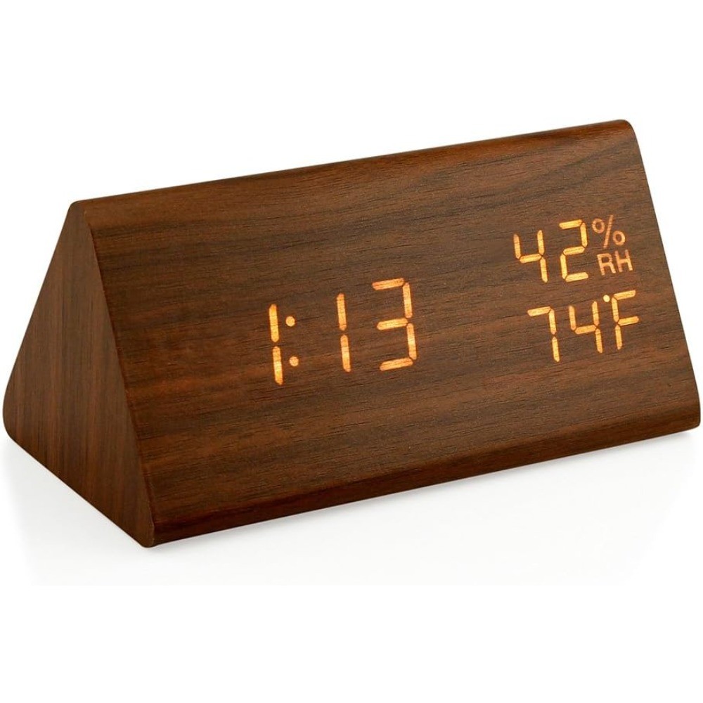 ,smart Led Digital Clock For Bedroom/desks,upgraded With Tim