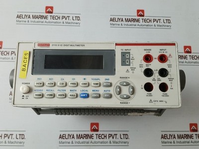 KEITHLEY 2110 5 1/2 Digit Digital Multimeter 600V 50/60HZ (Not Working)