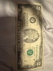 United States $2 Federal Reserve Note Jefferson Monticello Green Seal — photo 1