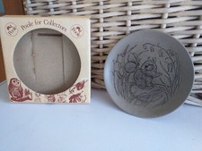 POOLE POTTERY..STONEWARE...DOORMOUSE...SMALL PLAQUE..BOXED...DISPLAY...RUSTIC