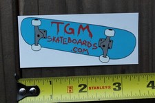 TGM Skateboards Bloody Slasher Distribution Z48B Vintage Skateboarding STICKER