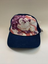 Disney Store Mickey with American Flag Adults Buckle Adjustable Baseball Cap NWT