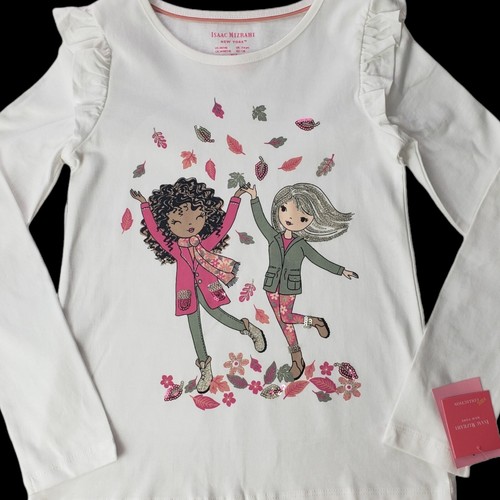 Girl's Sequin Graphic T-Shirt & legging Two Piece Set Size 7-8 Multicolor New - Picture 6 of 12