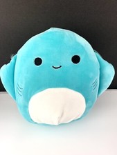 Squishmallow Maggie Stingray 7.5  Teal Spotted Sea Life Plush NWT
