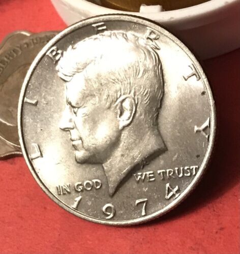 1974 Kennedy Clad  Half Dollar Great Coin Book Coin 🌺
