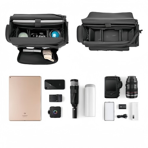 Cwatcun camera bag. Multifunctional and large capacity Profession SLR camera bag - Picture 10 of 19