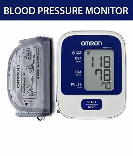  Omron HEM 8712 Blood Pressure Monitor : Health & Household