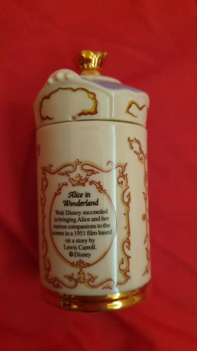Disney Spice Jars-Lenox 1995 Collectible. Christmas