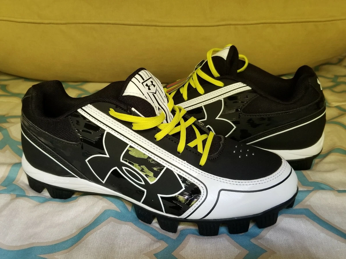 UNDER ARMOUR Ignite Mid Deception Baseball Softball Cleats Size 10