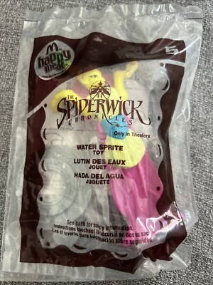 2008 McDonalds Happy Meal Toy Spiderwick Chronicles ''Water Sprite'' #5 New