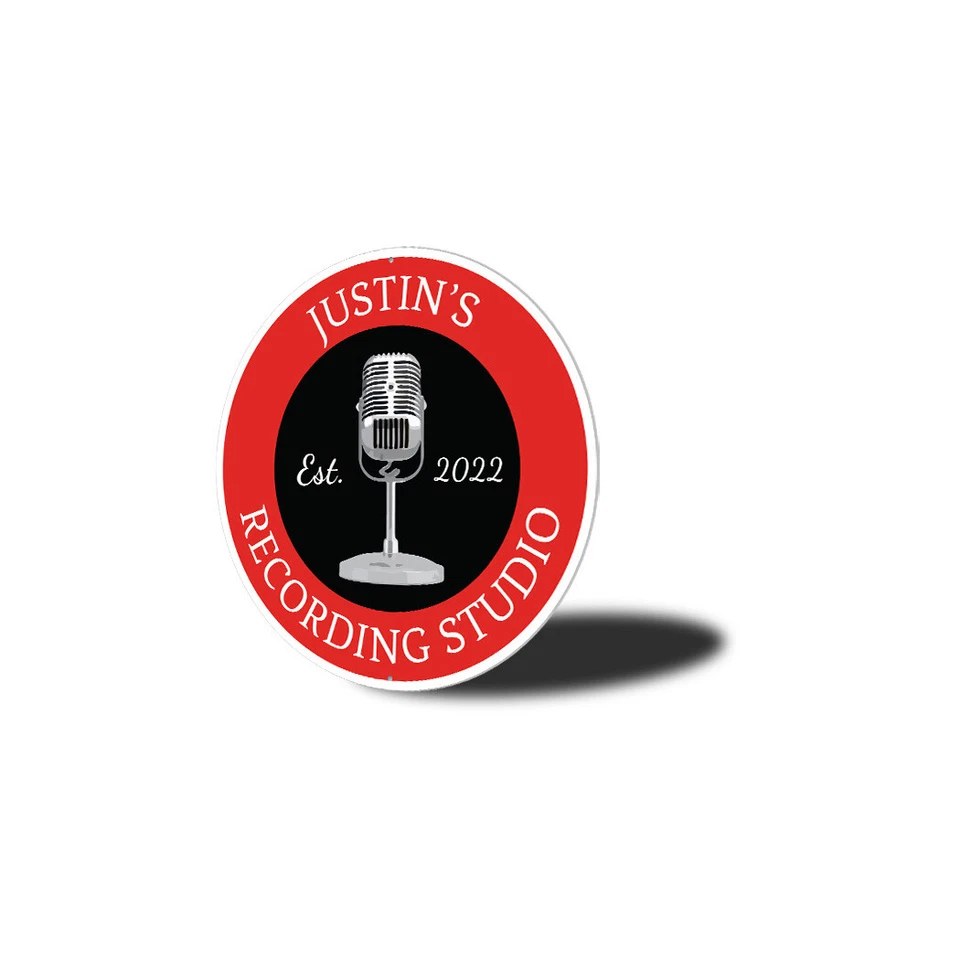Recording Studio Metal Sign - Image 4 of 4