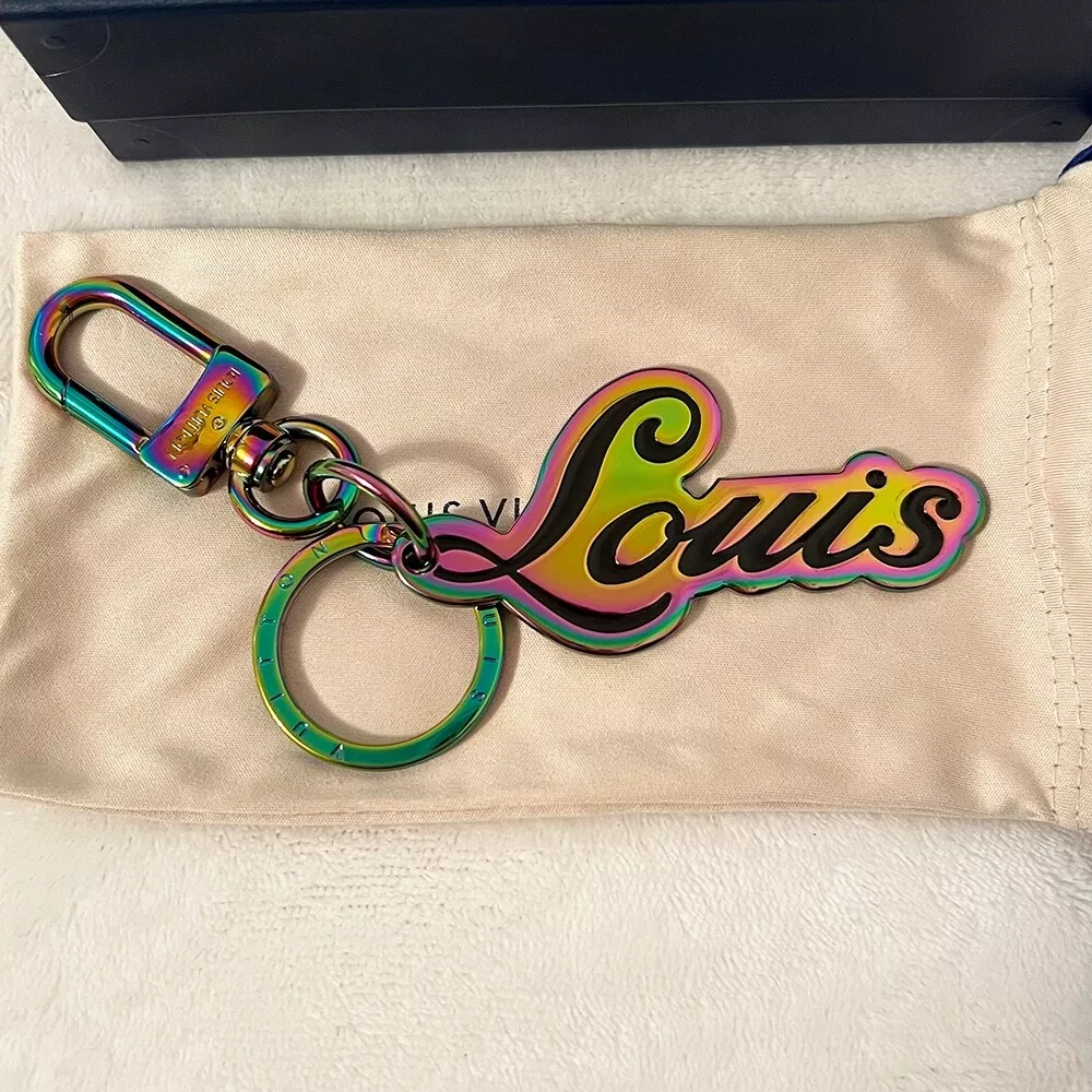 Louis vuitton deals rainbow keychain